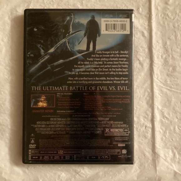 Freddy vs. Jason 2 Disc DVD Set - Picture 4 of 4